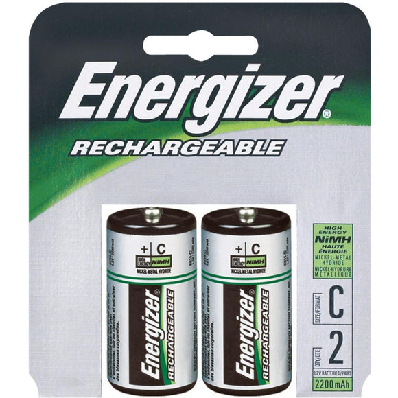 Energizer Recharge C NiMH Rechargeable Battery (2-Pack)