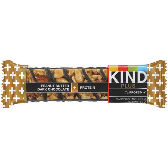 Kind Peanut Butter Dark Chocolate 1.4 Oz. Nutrition Bar