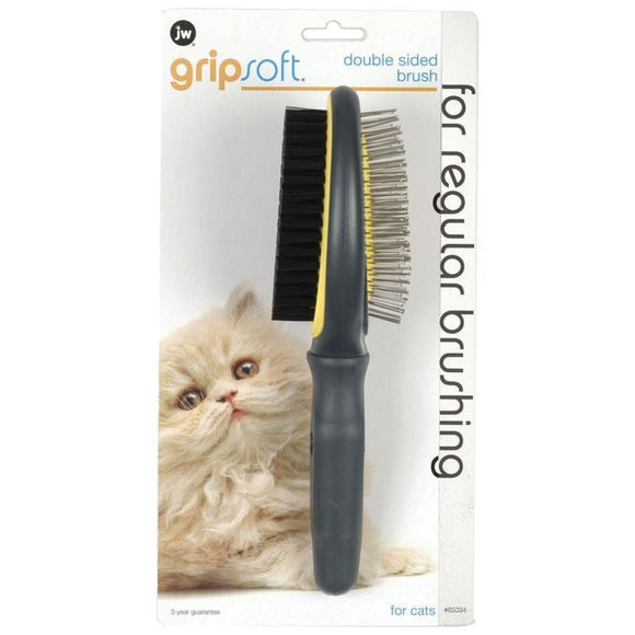 GRIPSOFT DOUBLE SIDED CAT BRUSH