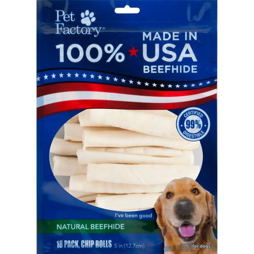 Pet Factory USA Beefhide Rolls Value Pack